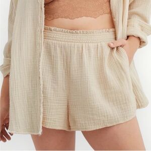 Aerie Gauzy High Waisted Shorts